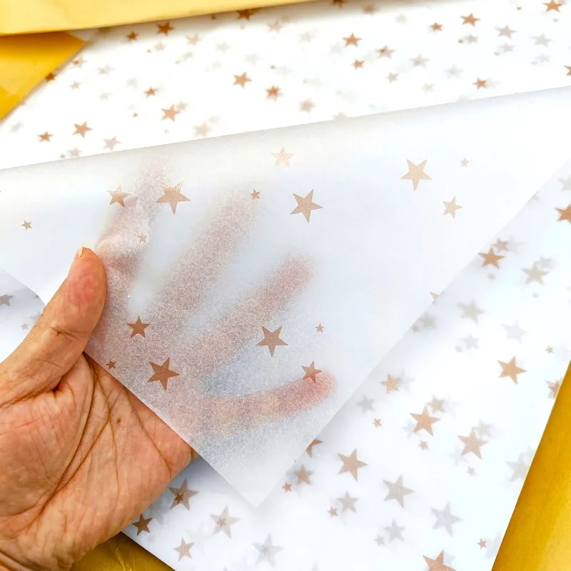 Ready To Ship Star Printing Decorative Gift Garment Shoes Wrapping Tissue Paper