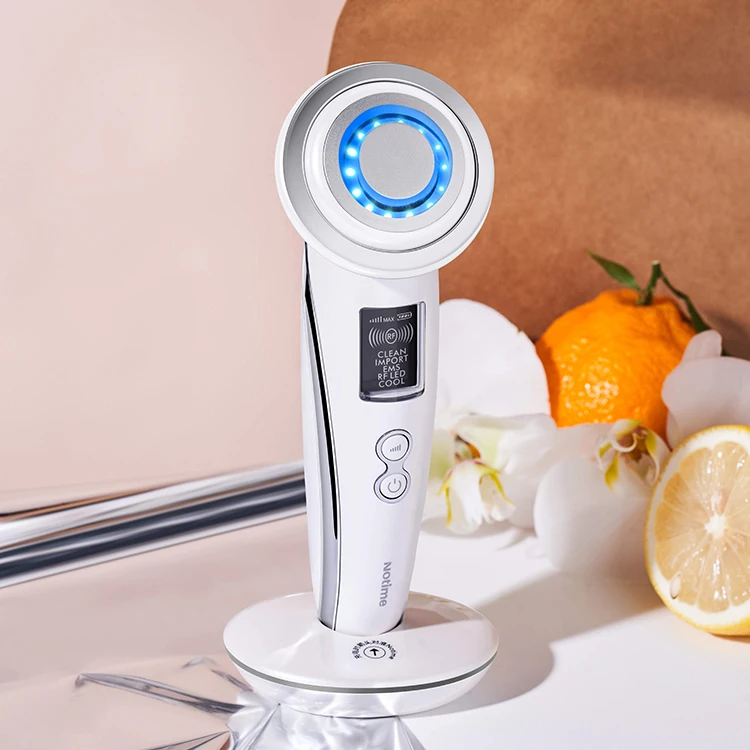 Factory Price Home Use Portable RF EMS LED Light Face Lifting Machine Anti Wrinkle Massage Beauty Device