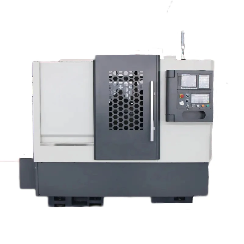 Hot selling precision inclined bed CNC metal lathe Tck50 metal turning center inclined CNC lathe