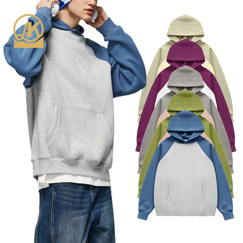 Factory Sale Unisex Long Sleeves Womens Raglan Sweatshirt Raglan Crop Top Hoodie Sweatshirt rugby hoodies