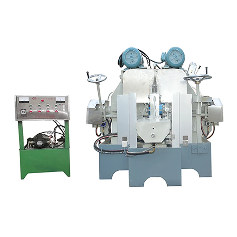 SM-300A Hydraulic Pressing Automatic Lathe Double Faces Grinding Machine For Knife Blade