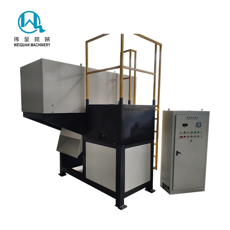 turn-key environmentally friendly  PVC PP PE  Plastic shredder machine  for plastic recycling
