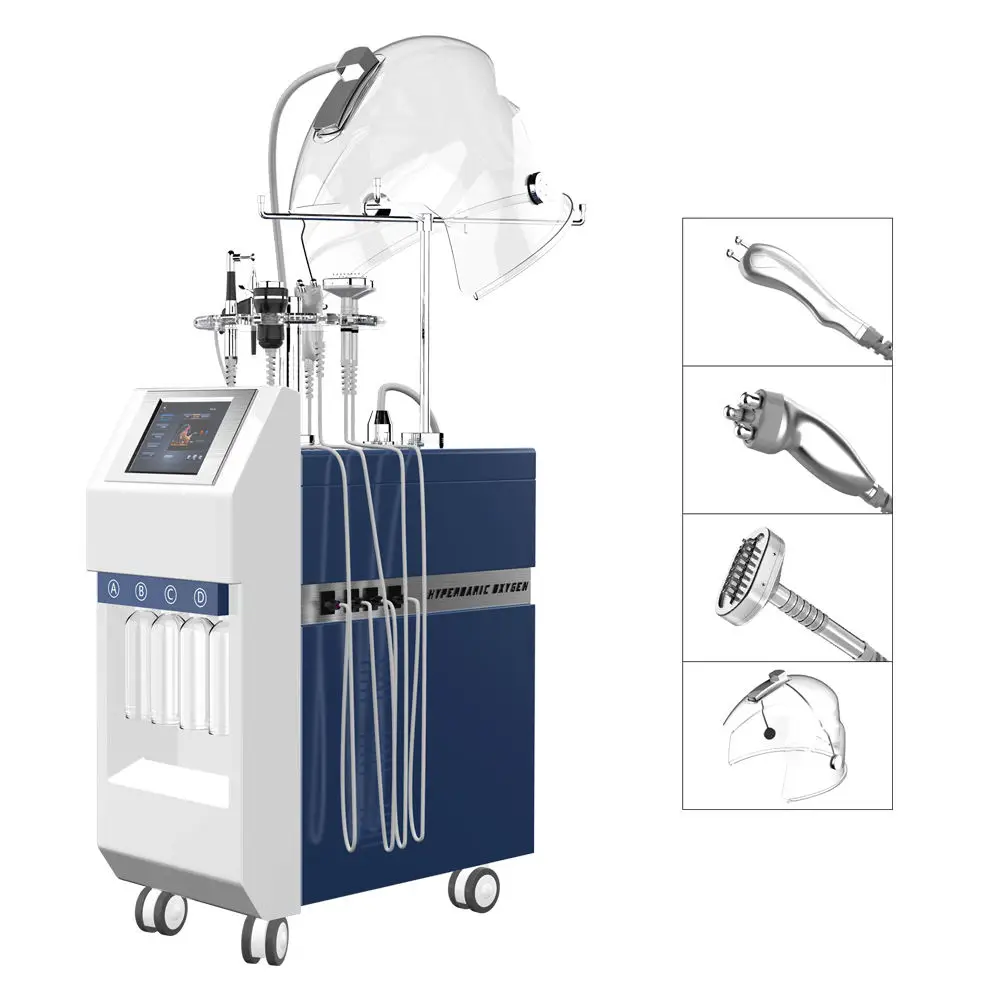 11 IN 1 oxygen jet peel Skin Rejuvenation Feature skin care machine skin deep clean for beauty salon use
