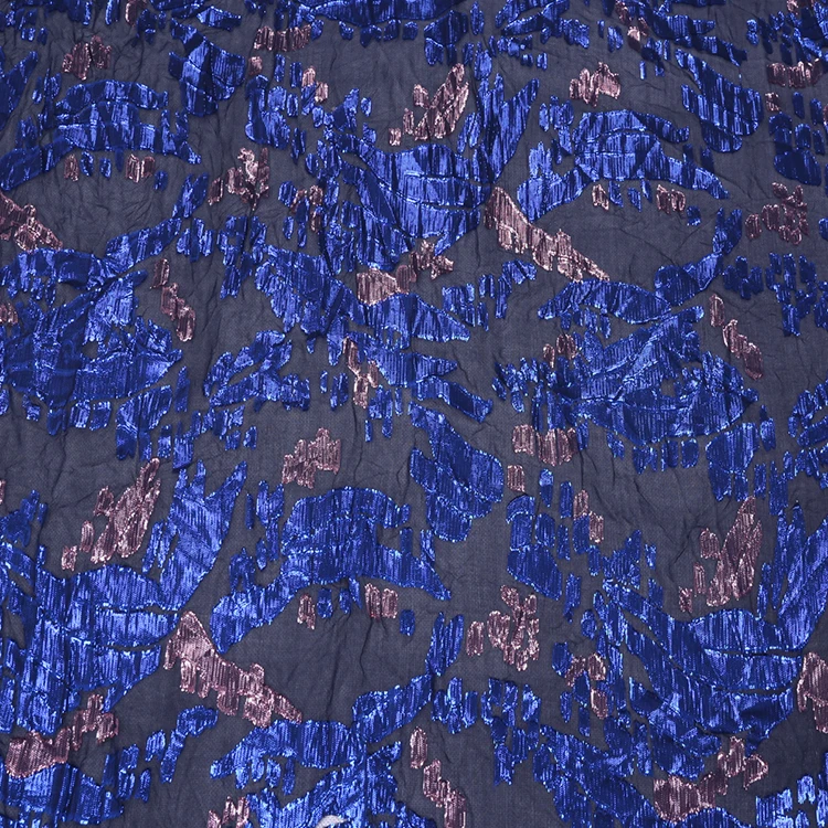 
high quality fashion printed silk fabric/ metallic silk print silk fabric/lurex silk fabric 