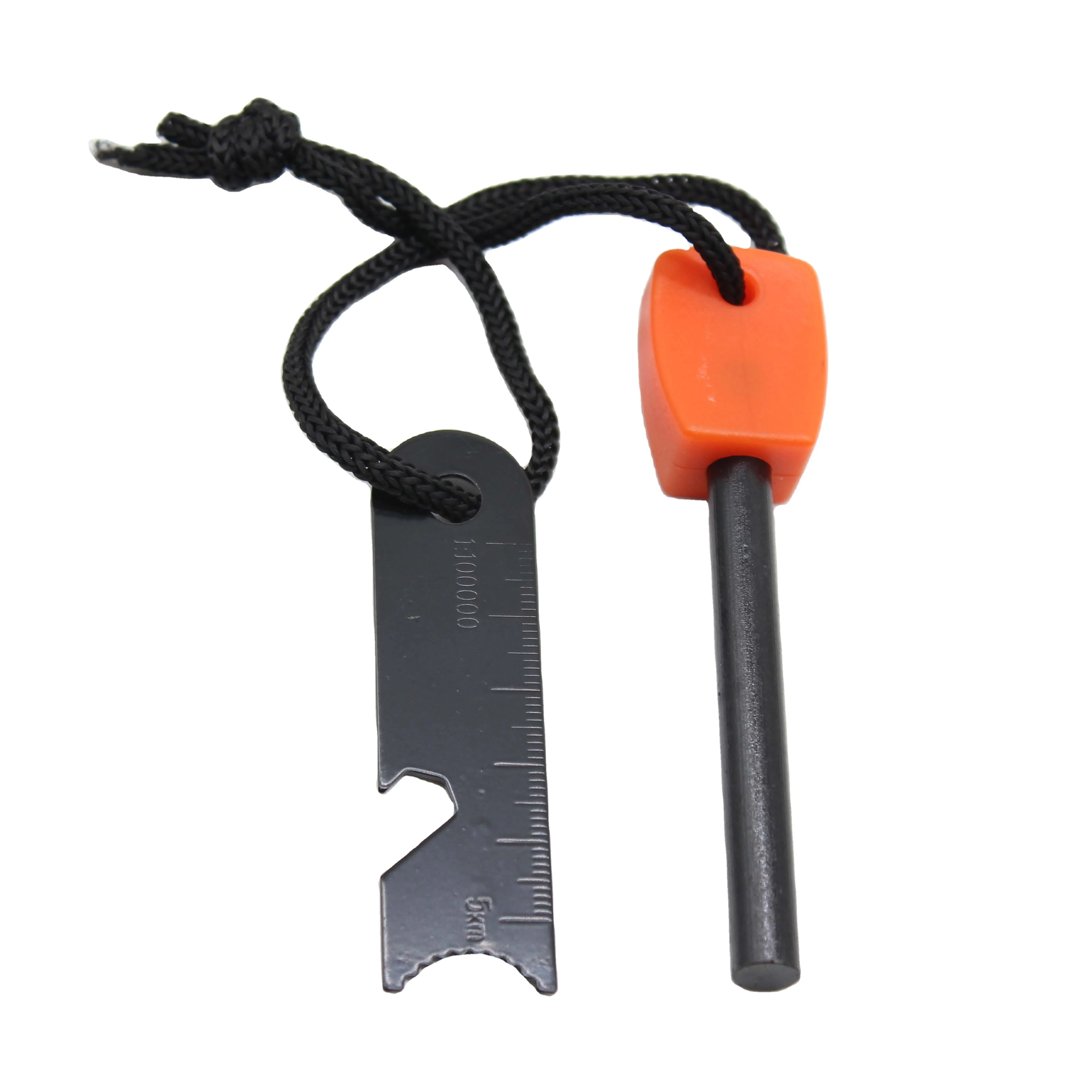 Multifunctional Fire Lighter Flintstone Kit Outdoor Survival Camping Emergency Fire Starters Magnesium Flint Scraper Stone