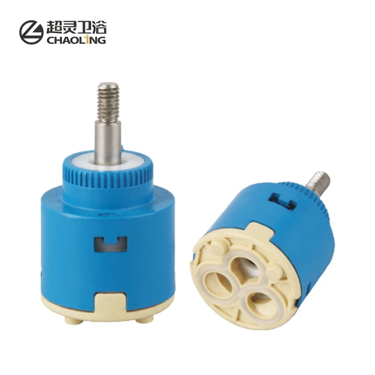 Chaoling hot sale M35 & M40 flat base low torque 360 rotation level plastic tap mixer cartridge