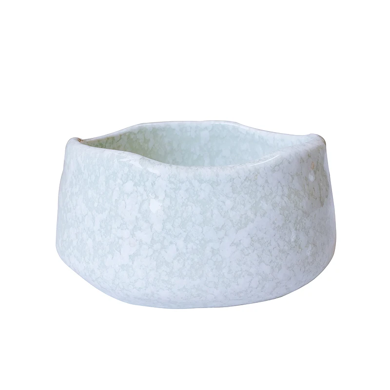 Color Glaze Chawan Tea Bowl For Japanese Tea Ceremony ecofriendly Ceramic Matcha Bowls Salad bamboo bowl