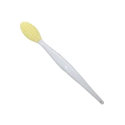 BEAU FLY lip scrub brush Easy To Carry Face Blackhead Removal Cleaning Silicone Nose Cleaning Brush Exfoliate Brush