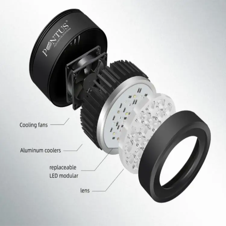 zaohetian 75W Bracket seawater lamp  Soft coral reef lamp marine aquarium lamp