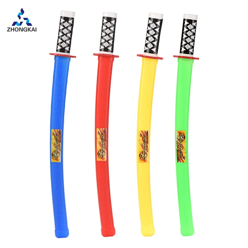 Other Toys Plastic Safe PC Material Cool Shape Round Corner Design Samurai Sword Katana
