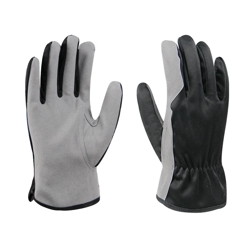 Factory Esd Spec Microfiber Gloves ESD Anti Static Finger Men Construction Gloves