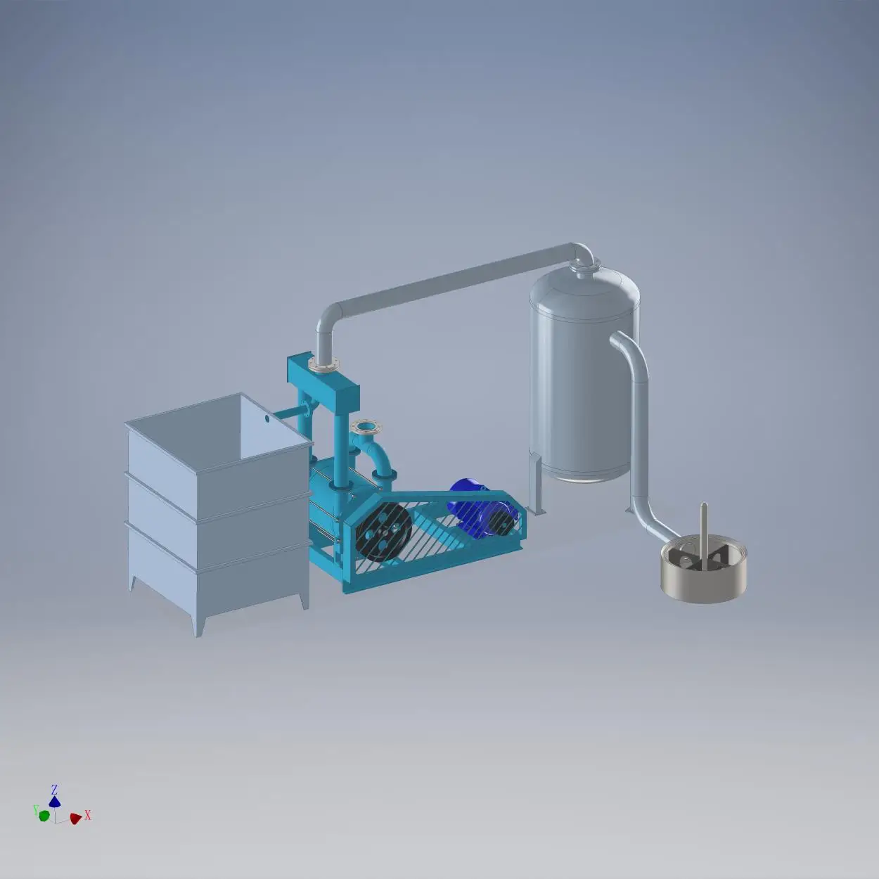 gauze bleaching machine with dryer and different output finishing