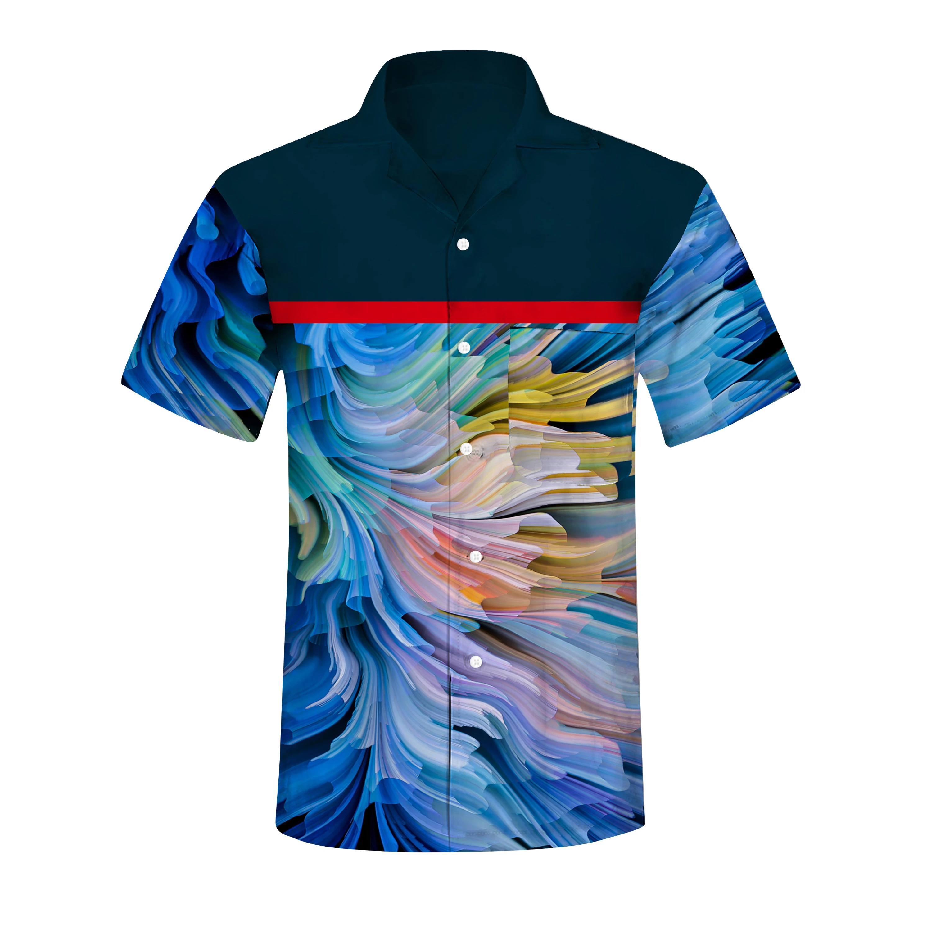 China Factory Wholesale 100% Polyester Shirts Quick Dry Casual Mens Breathable Shirts