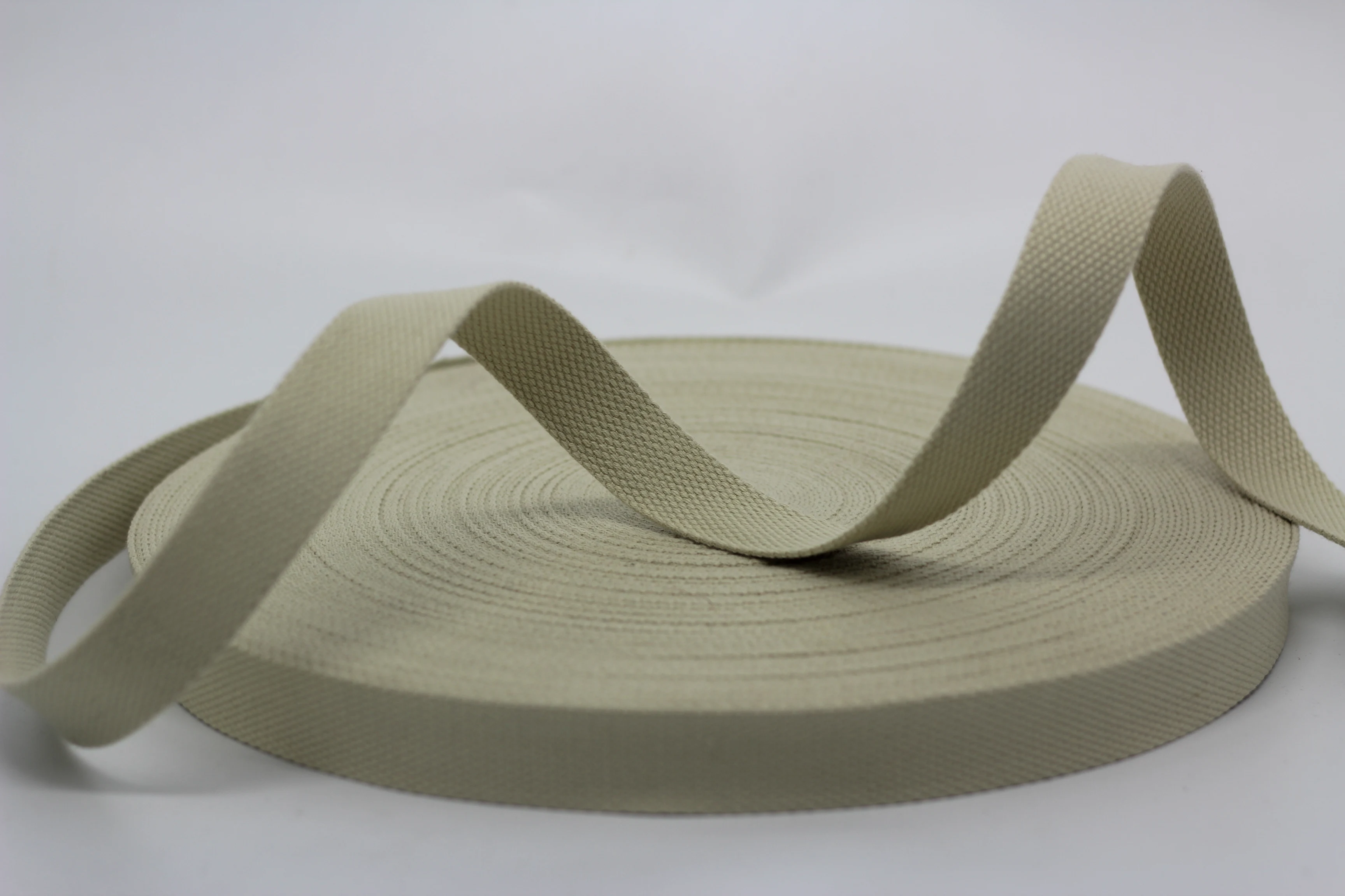 Wholesale high resilience Material Thickened Double Bag Luggage Backpack Tape Twill elastic band