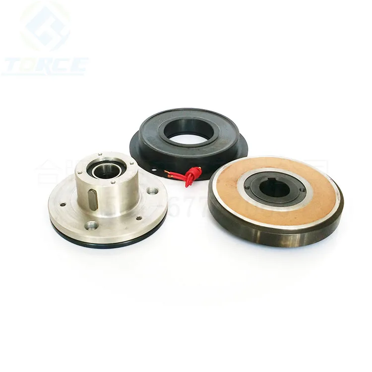 TQESC1-10B 24VDC 10NM Single piece dry energized electromagnetic clutch small plate shaft installation