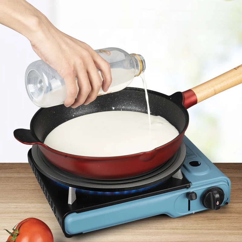 Gas Stovetop Heat Diffuser Plate Aluminum Defrosting Tray Fast Thawing Plate Heat Conducting Plate For Quick Thawing Frozen Meat