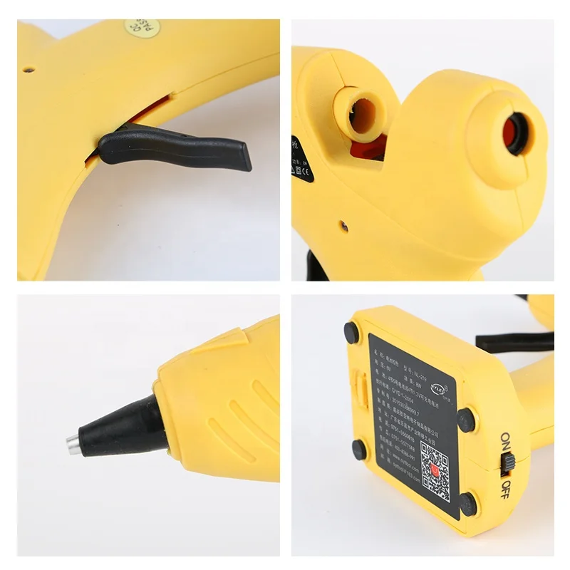 8W battery glue gun with switch  for home use