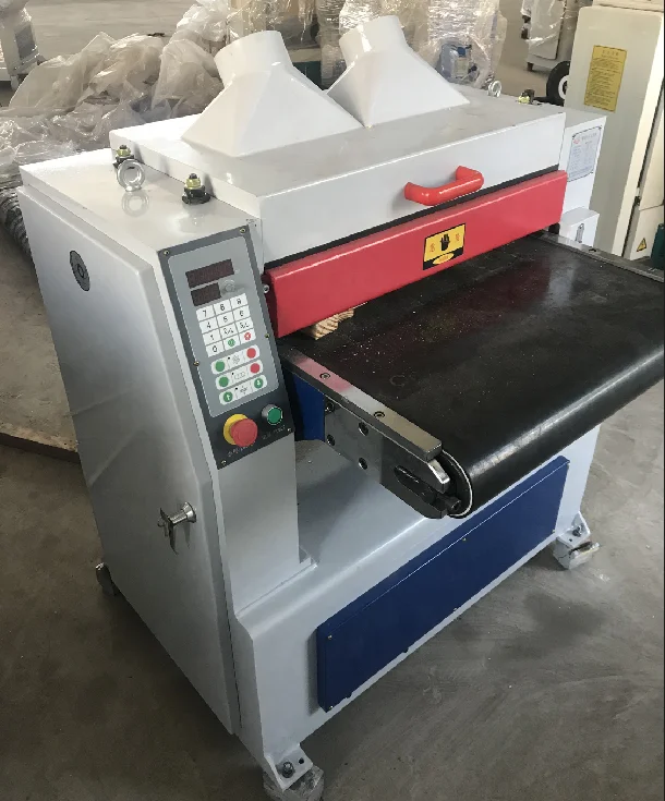 Woodworking automatic belt feeding heavy duty thickness planer