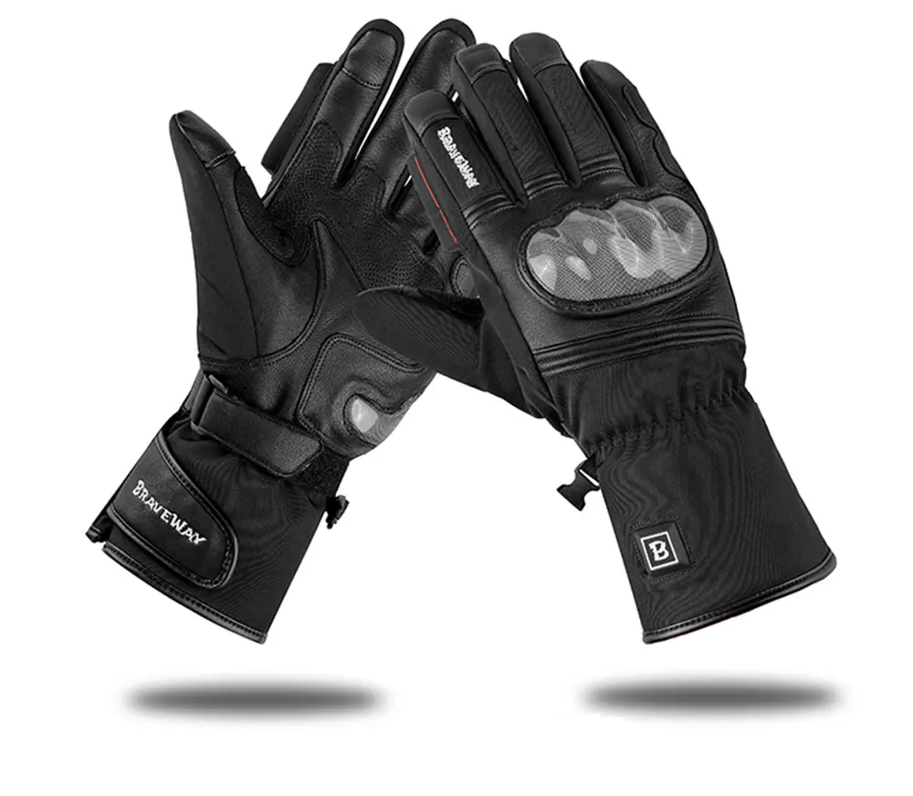 2022Motorcycle Riding Gloves Charging Heating Touch Screen Waterproof Anti Falling Manufacturers Direct Customized Gloves