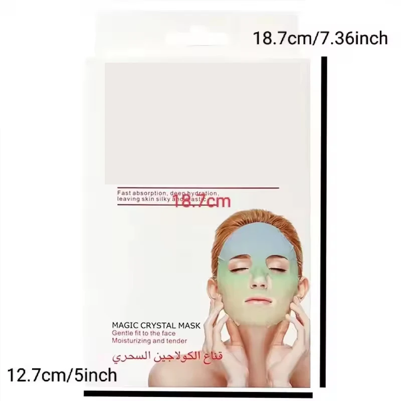 Wholesales Vitamin C whiten Facial Skin Care korea collagen facial maskss beauty sheet hydrogel Facial Mask