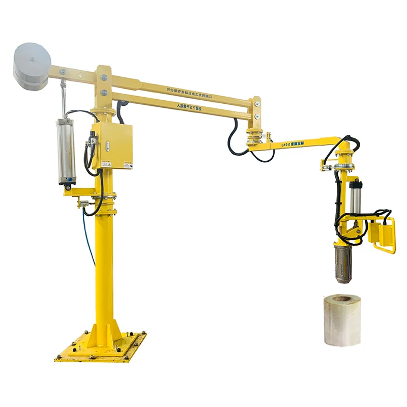 Industrial Paper Roll Material Handling Booster Manipulator Heavy Material Lifter With Desktop Suction Cup