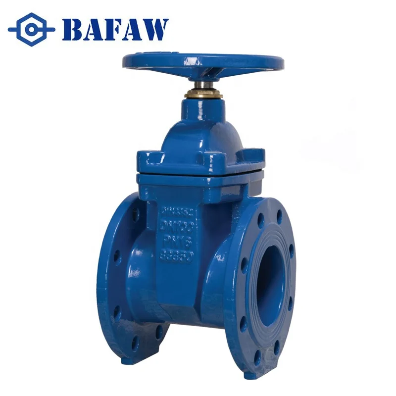  AWWA C509 ductile iron flanged gate