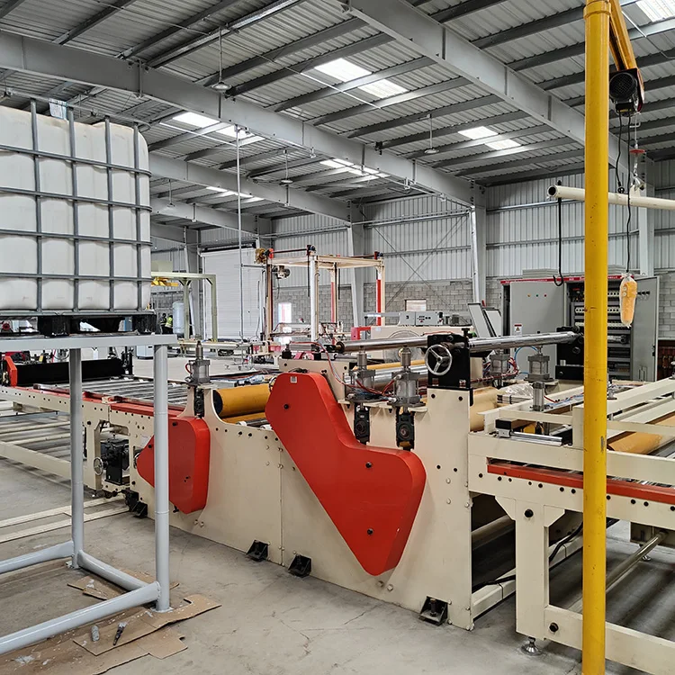 PVC laminated drywall ceiling tiles production line / pvc laminated gypsum ceiling board making machine