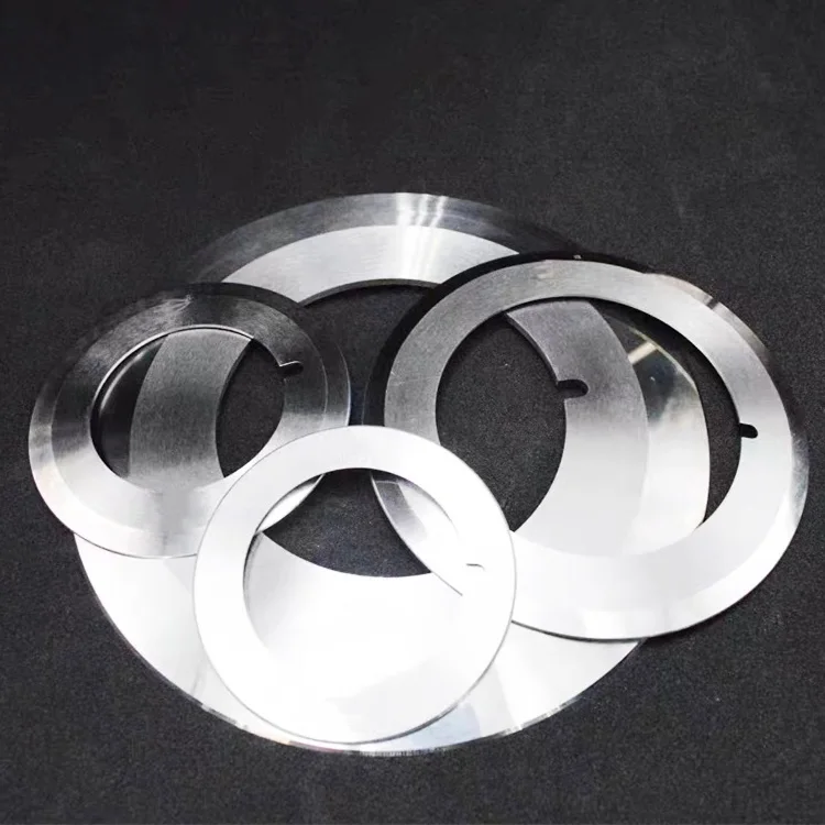 Hss round slitting upper knife/bottom knife and paper slitting blade customized round knife/blade round cutter blade