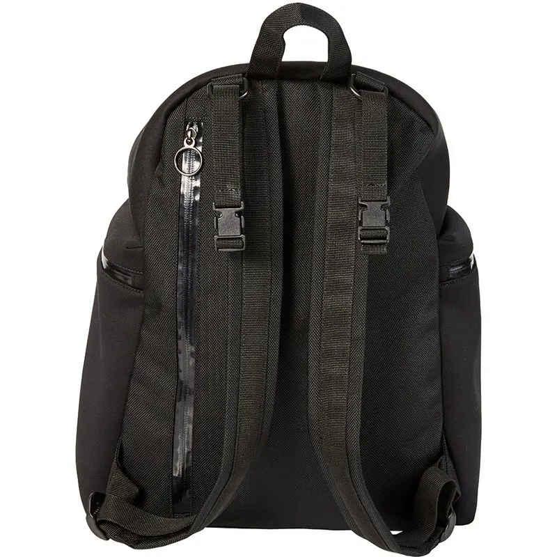 Factory High Quality Portable Backpack Neoprene Black Diaper Bag Backpack Diaper Packaging Bag Custom Baby Diaper Bags