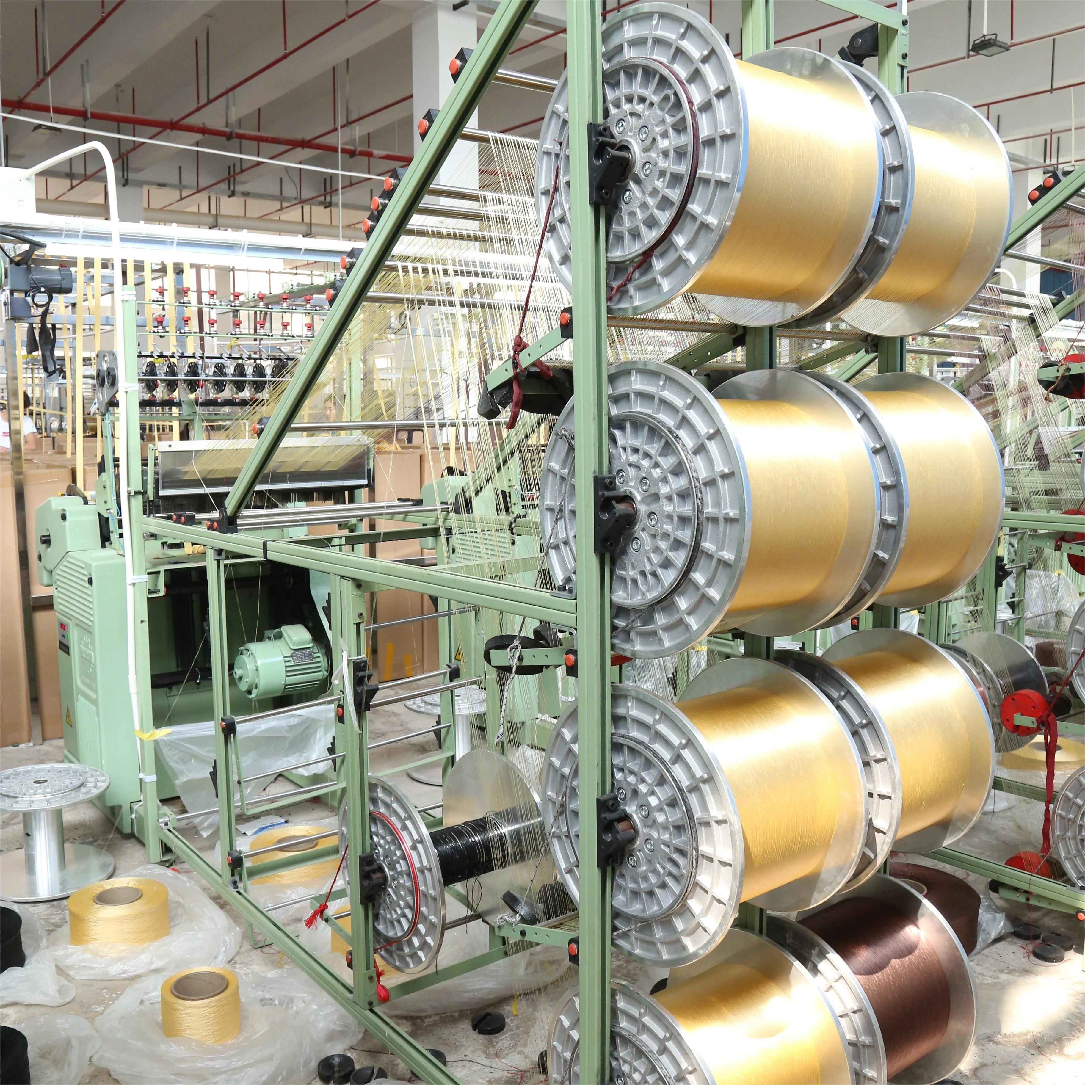Hot-selling High elasticity elastic band roll flat braided elastic band for garment sewing