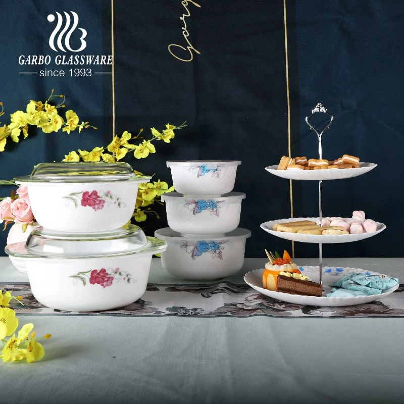 3 шт. опаловые стеклянные чаши разных размеров