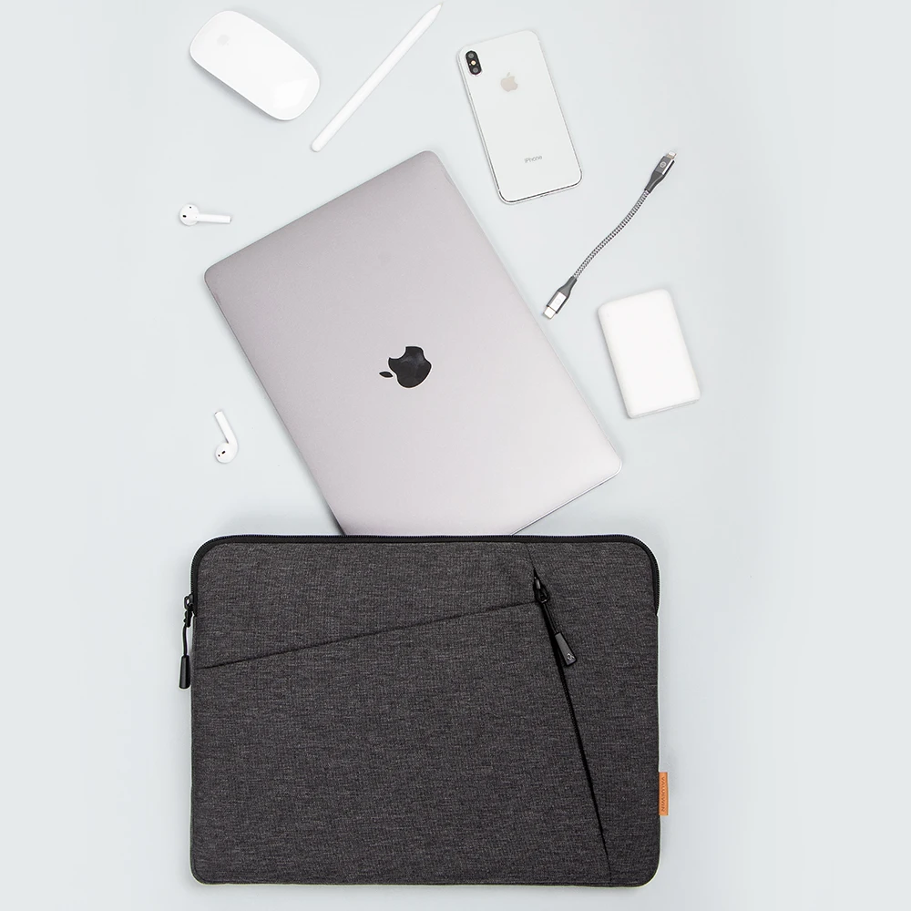 New Fashion Light Weight Waterproof Business Travel Messenger 13.3 14.2 16 Inch Notebook Sleeve Laptop Bag For Student Office