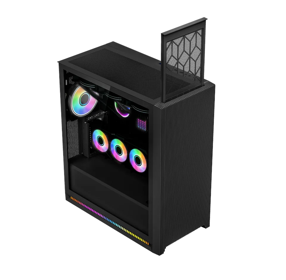 Hot sales E-ATX water cooling gaming computer case tower chassis Storm 360