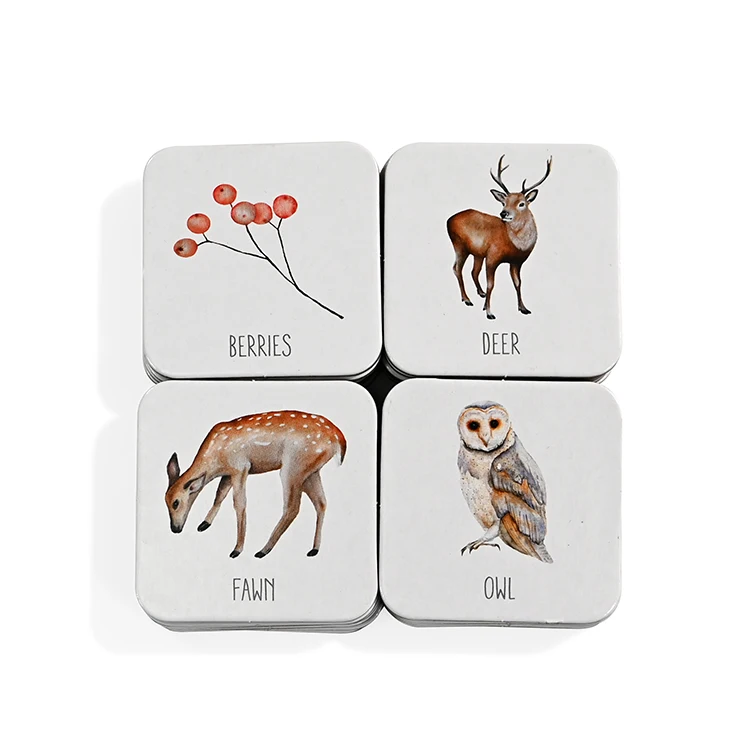 Early Education Alphabet Animal Belt English Learning Flash Cards for Toddlers Cognitive Improvement Toddler Flash Cards