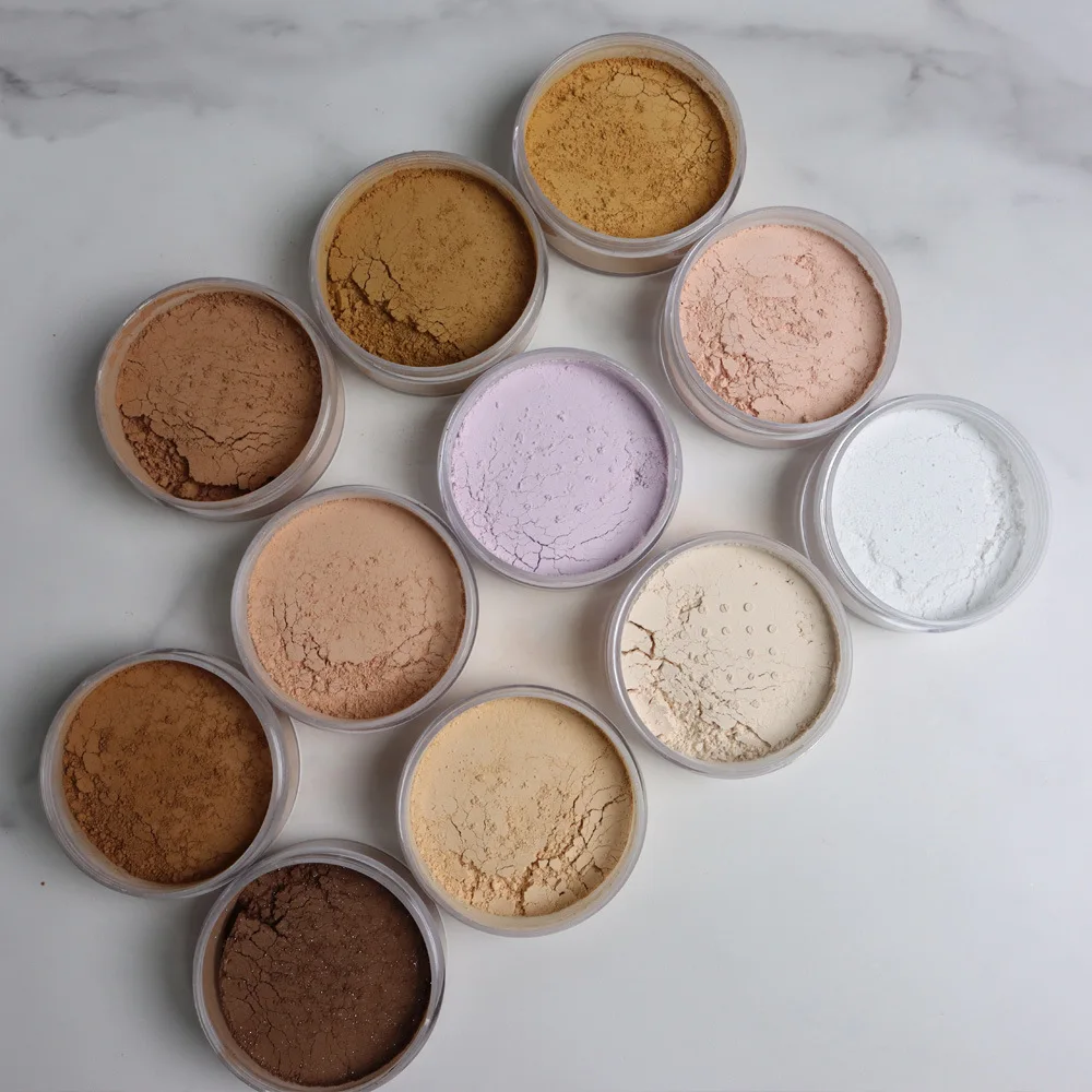 Lightweight Breathable Waterproof Oil Control Makeup Setting Powder Loose Setting Powder For Oily Skin