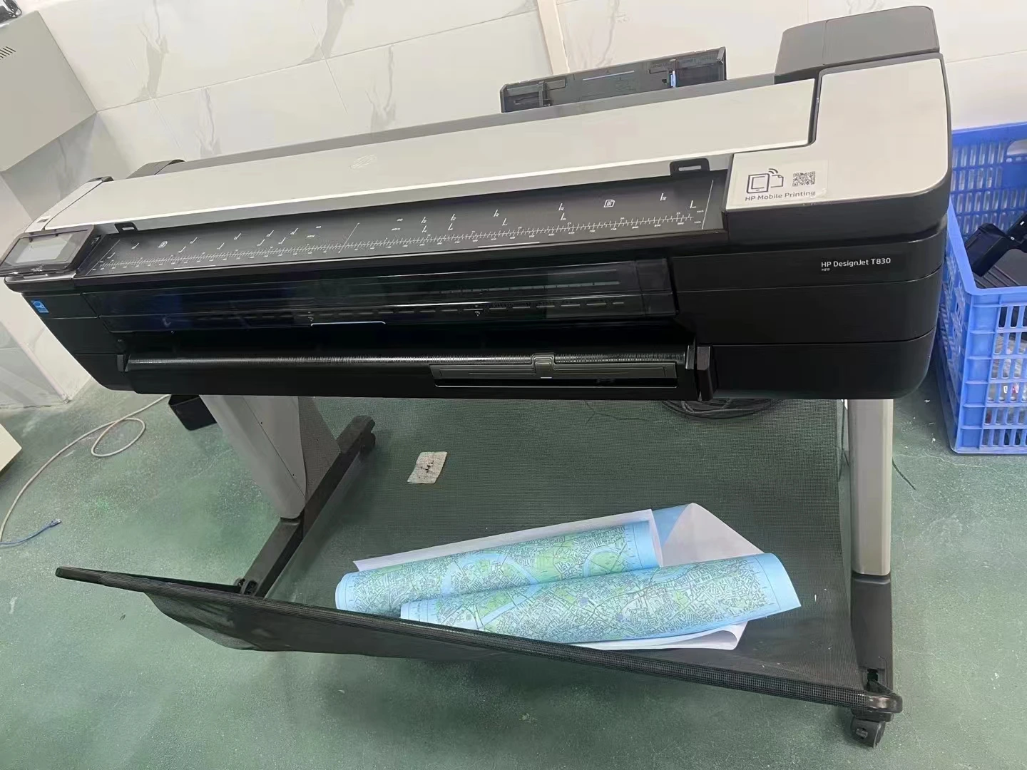 Hot Sale Refurbished A0 Inkject Plotter for HP T830 914mm scan/copying/print Multifunction printer