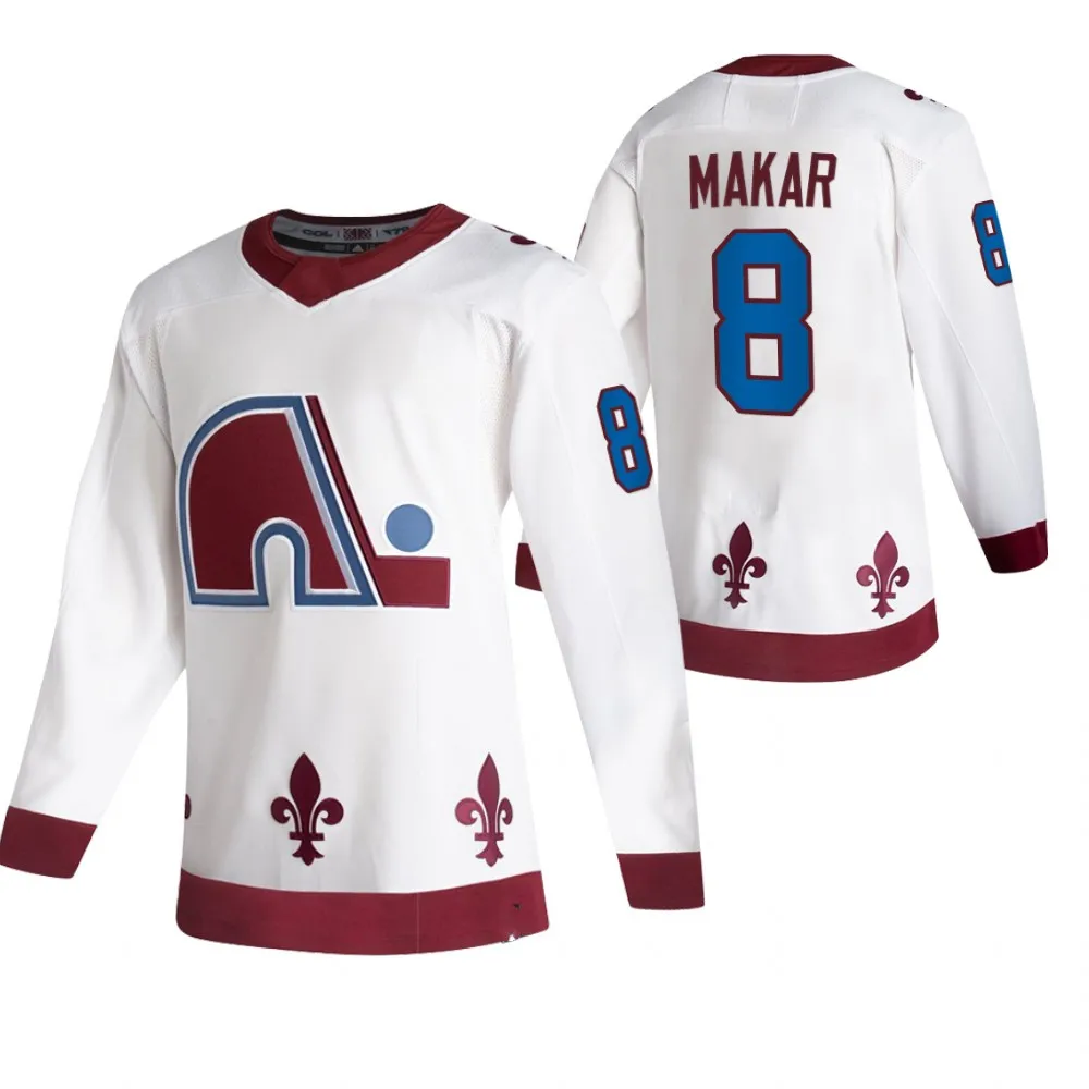 2021 Wholesale Best Quality Custom Cheap Colorado Stitched Sports Hockey Jerseys 8 Makar MacKinnon Sakic
