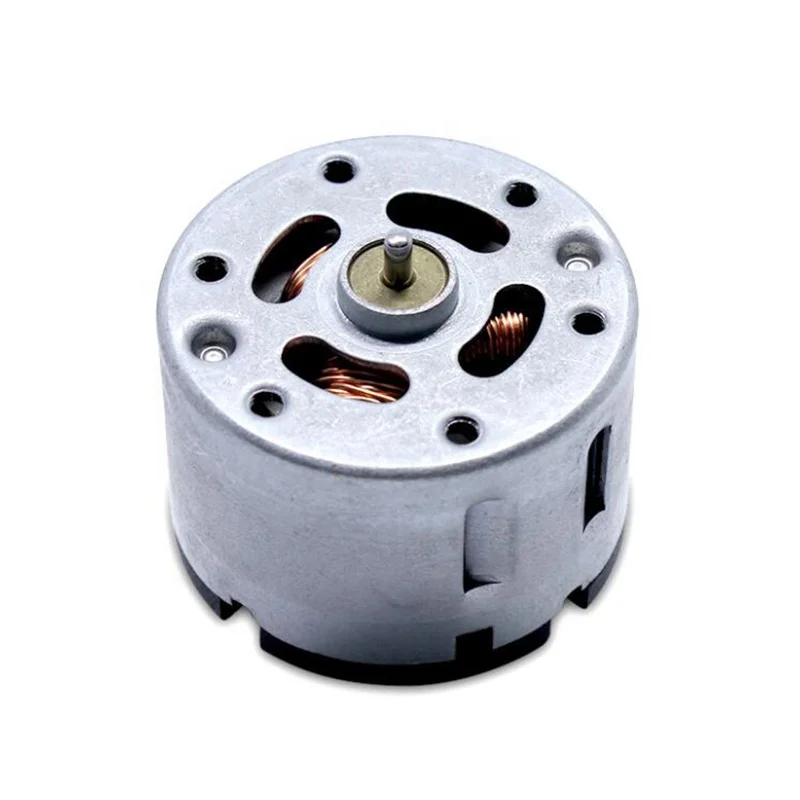 SM Rf-520tb Micro Round 32mm Diameter Mini Dc Motor Dc 3v 5v 6v 12v 24v 6000rpm Bell Fragrance Mixer Cd Dvd Vcr Player