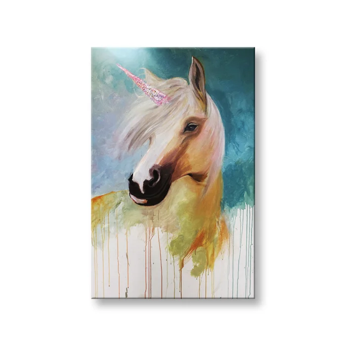 Wholesale Home Decor Oil Painting Abstract Art Hand-painted horse Oil Painting