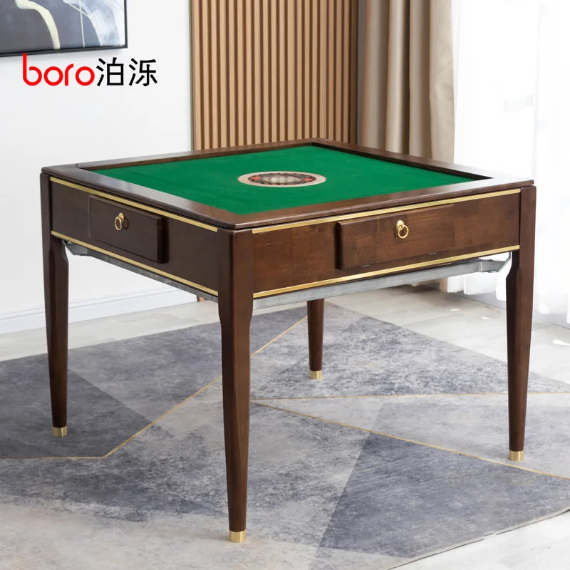 Mahjong machine home automatic push-free mahjong table table dual use