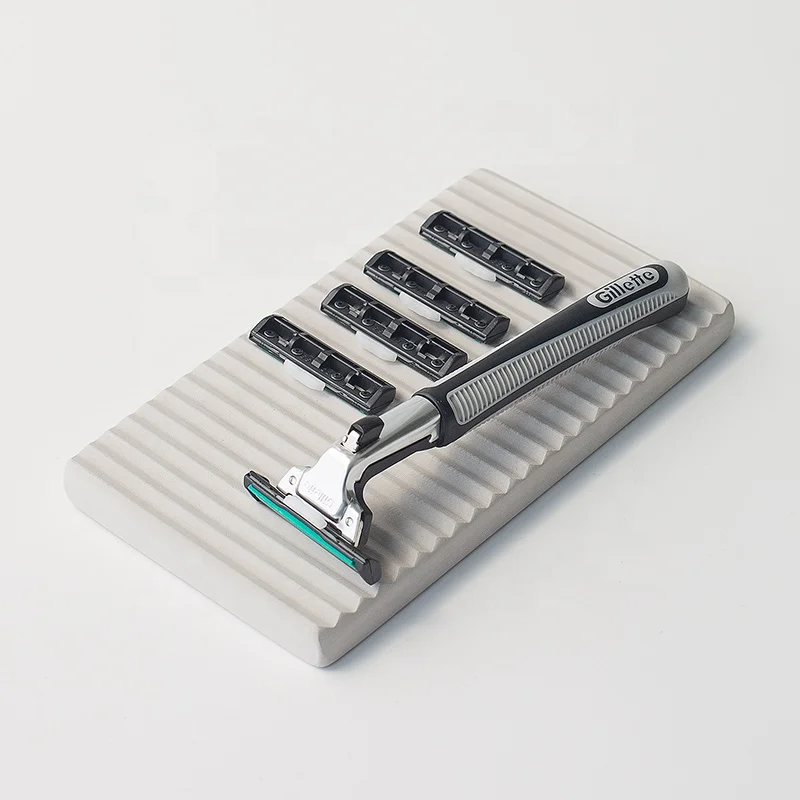 New arrival bathroom shower shaver   absorbent soap tray storage holder