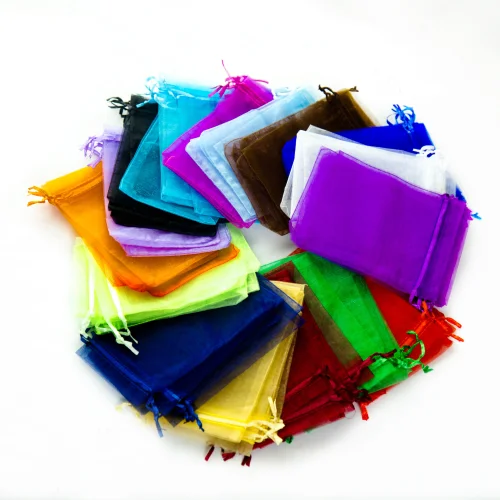 Manufacturer direct selling customized Organza Bag Jewelry Gift Bag Christmas gift bags