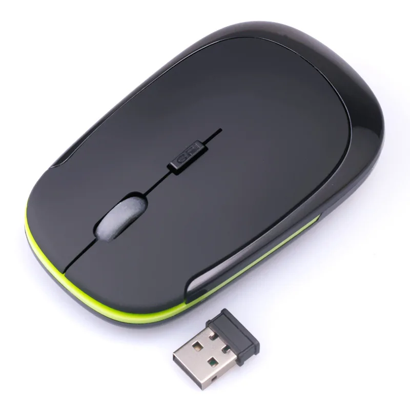 Дешевая беспроводная мышь оптом 2 4 ГГц USB Беспроводная мини-мышь для