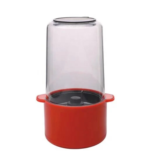 Best Mini Home Automatic Snack Maker Electric Popcorn Machine in Plastic for Household Use