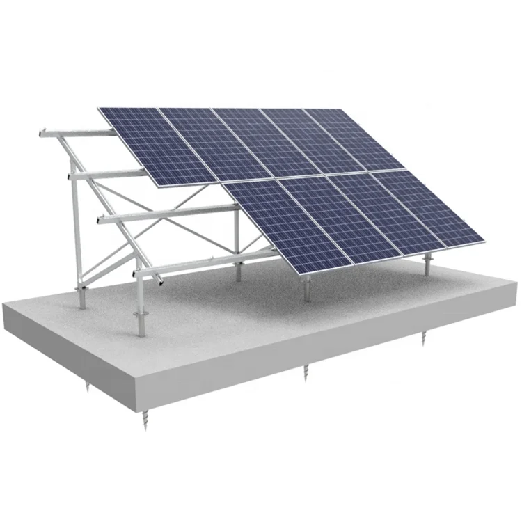 Easy installation aluminium ground style solar pv mounting structures Commercial Solar Ground Mounting System