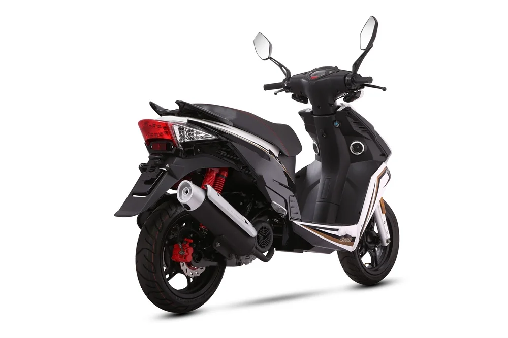 SPORTY TYPE 50CC air cooling gasoline scooter (COC is available)