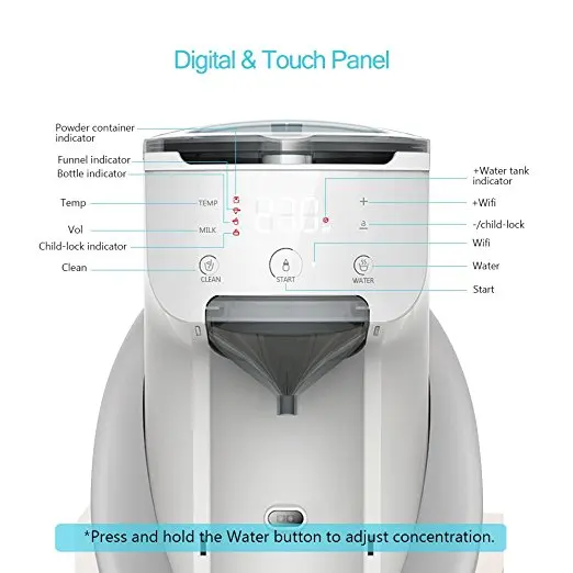 Automatic Smart Formula Milk Maker,Baby Bottle Machine,Baby Formula Milk Dispenser New Item On The Go Travel Portable Formula