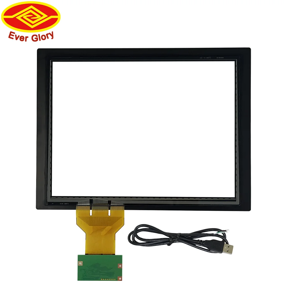 Manufacture Projector Multitouch EETI PCAP LCD 23.8 inch Touch Screen Display Replacement Capacitive Panel Overlay Kit