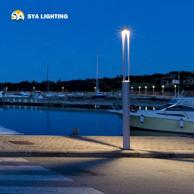 SYA-1402 Outdoor Yard Street Pole Area Post Top 20W Garden Light Landscape Decoration Lighting