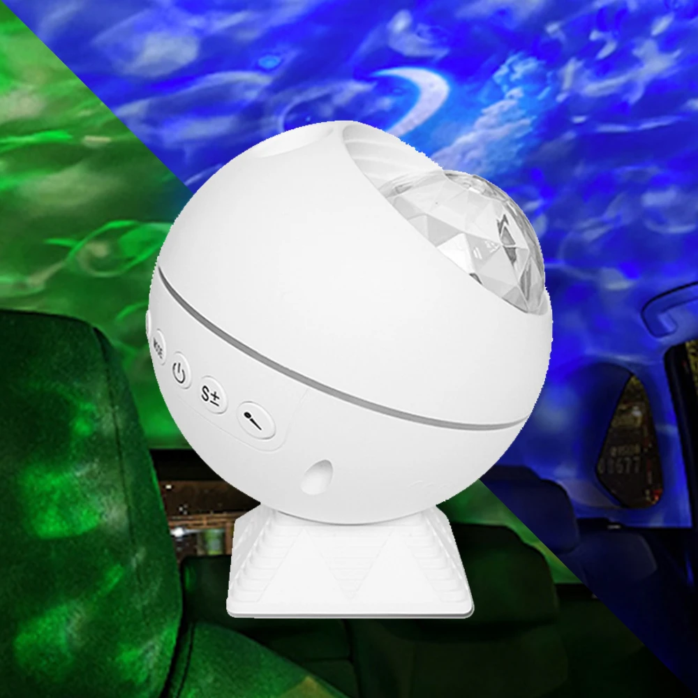 Оптовая продажа, детский подарок, музыкальный Ночной светильник с управлением динамиком, проектор для детей, взрослых, вечеринка, спальня, домашний декор